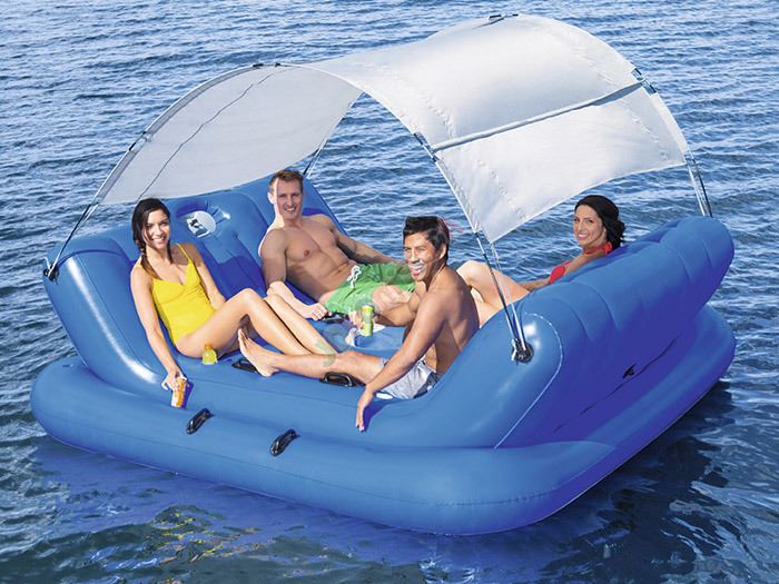 Bestway 43134 nafukovací ostrov pre 4 osoby 272x196 cm