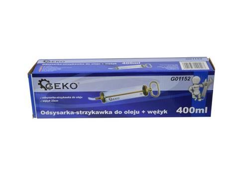 Ručná injekčná plnička a odsávačka 0,4 l - GEKO G01152