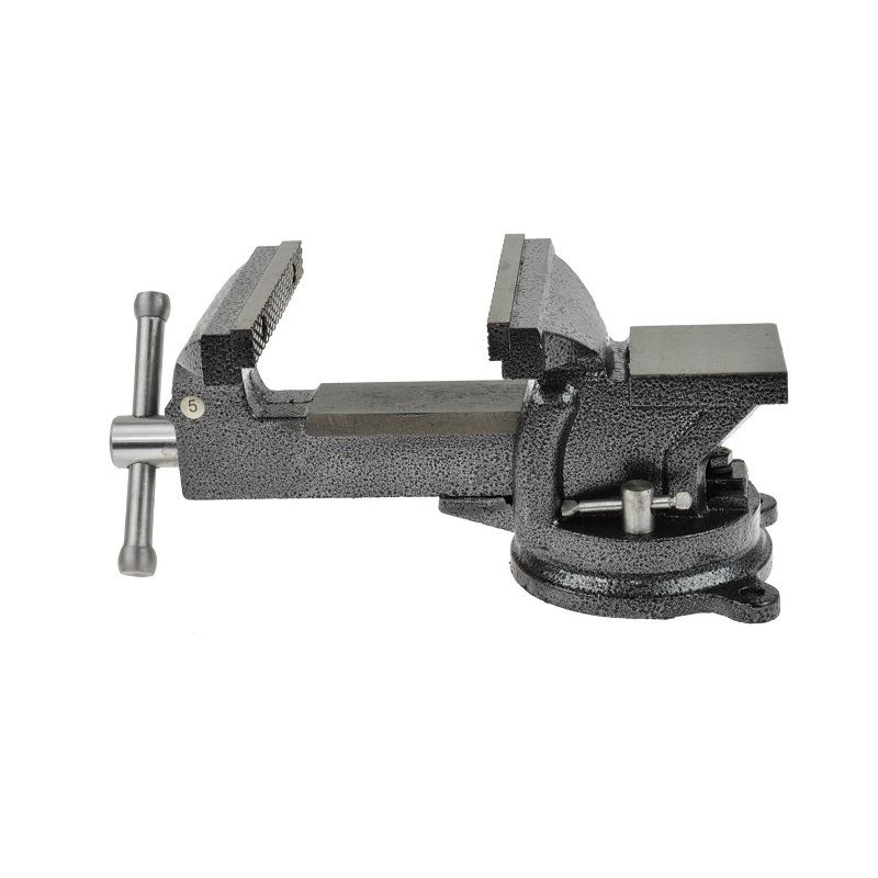 Zverák otočný 125mm (5") typ hobby s kovadlinou - GEKO G01031