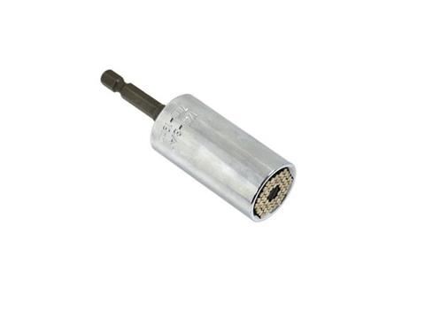 Univerzálny nástrčný kľúč CRV 7-19mm + adapter - GEKO G15020