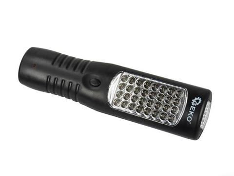 Pracovné svietidlo 28+4+3LED 230V/12V - GEKO G15111