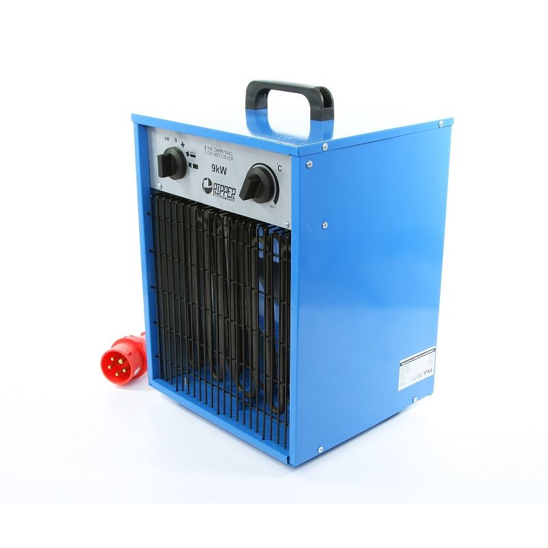 Elektrický ohrievač vzduchu s ventilátorom 9 KW - MAR-POL M80915