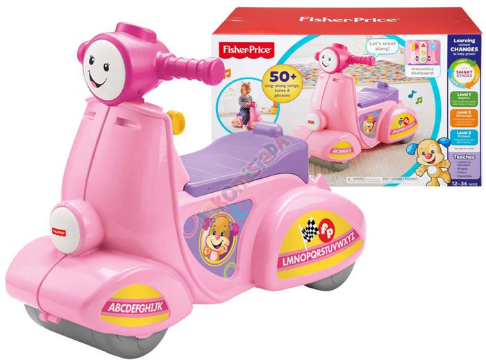 Odrážadlo Fisher Price Laugh & Learn Smart Hovoriaci skúter ZA2260
