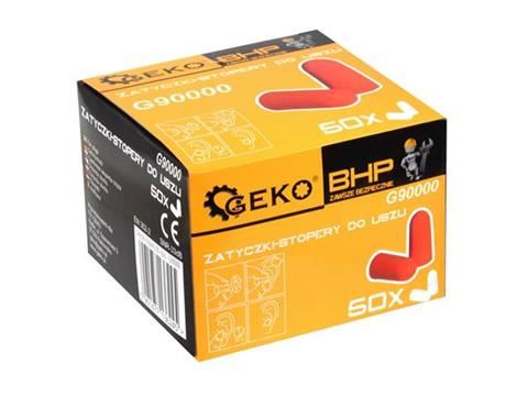 Chránič sluchu, štuple do uší 50ks - GEKO G90000
