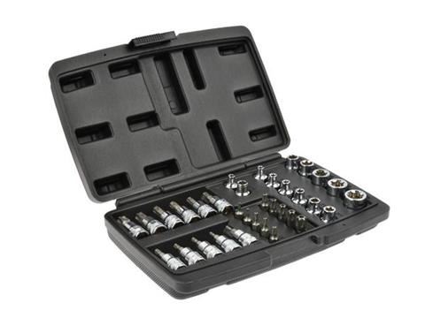 Sada nástrčných kľúčov a bitov TORX 34 ks - R&K RK00204