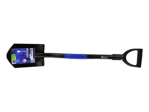 Rýľ ostrý s kovovým poriskom 80cm - GEKO G66509