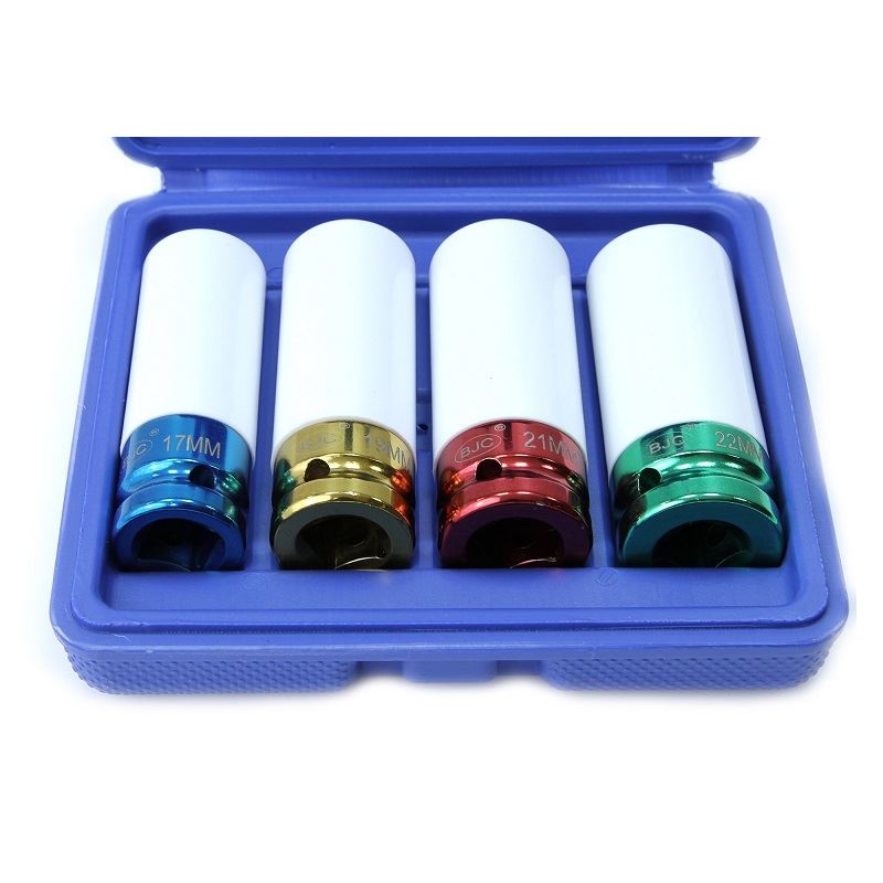 Nástrčné kľúče pre hliníkové disky 4ks 1/2" - BJC M58271