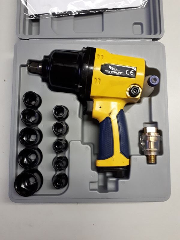 Pneumatická uťahovačka s orechmi 1/2" PM-KPU-850 - POWERMAT