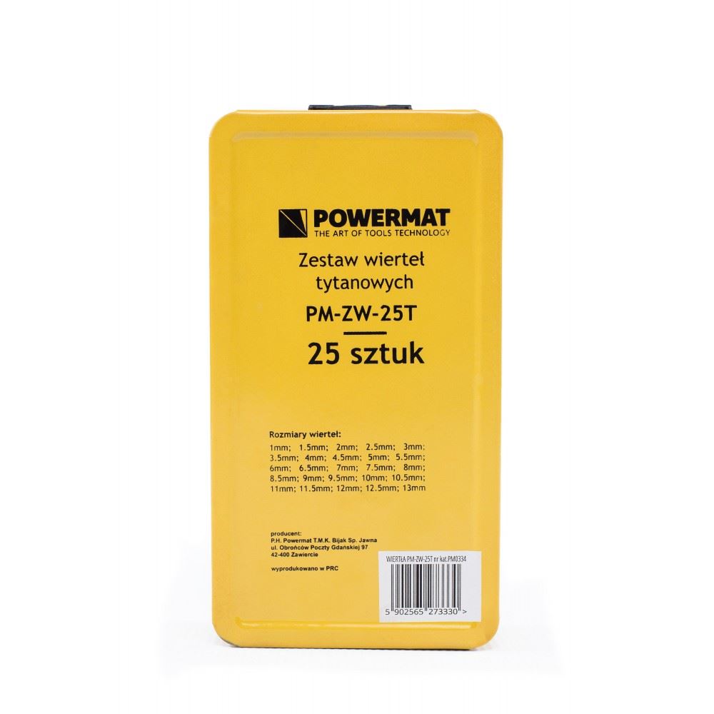 Sada vrtákov PM-ZW-25T - POWERMAT