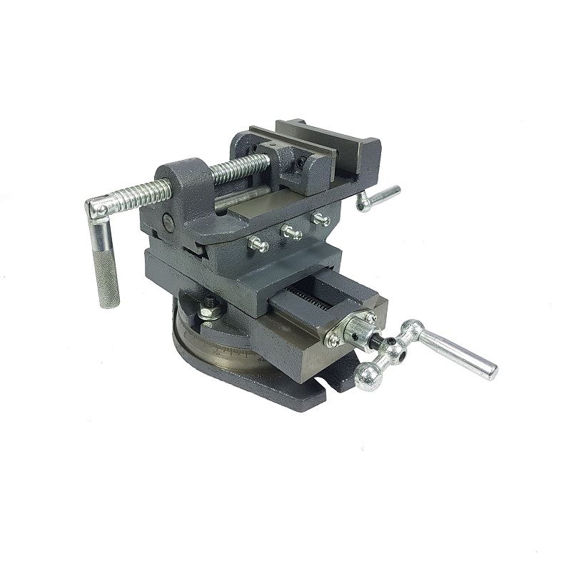 Strojný krížový zverák 100mm otočný M36090 - MAR-POL