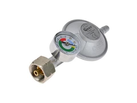 Regulátor tlaku plynu 37mbar 11kg s manometrom - GEKO G80542