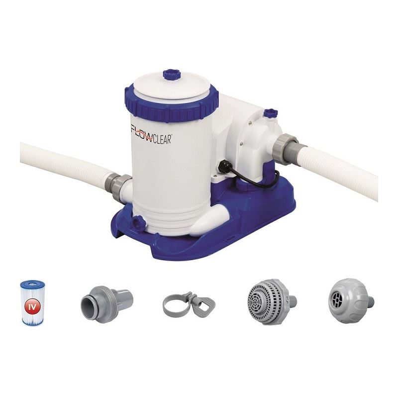 Bestway Flowclear Kartušová filtrácia 2500l / h 58391