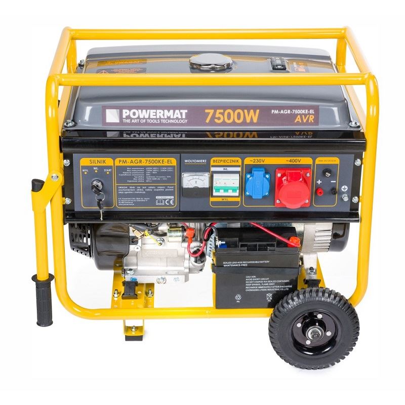 Elektrocentrála PM-AGR-7500KE-EL s AVR - POWERMAT