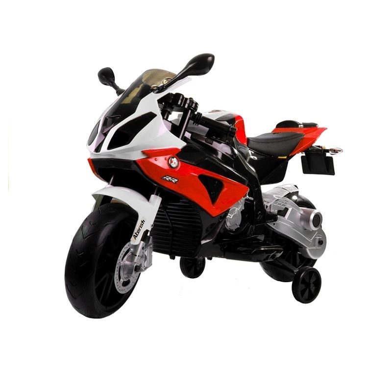 LT Elektrická motorka BMW S1000RR, 2x45W motor, červená l1719