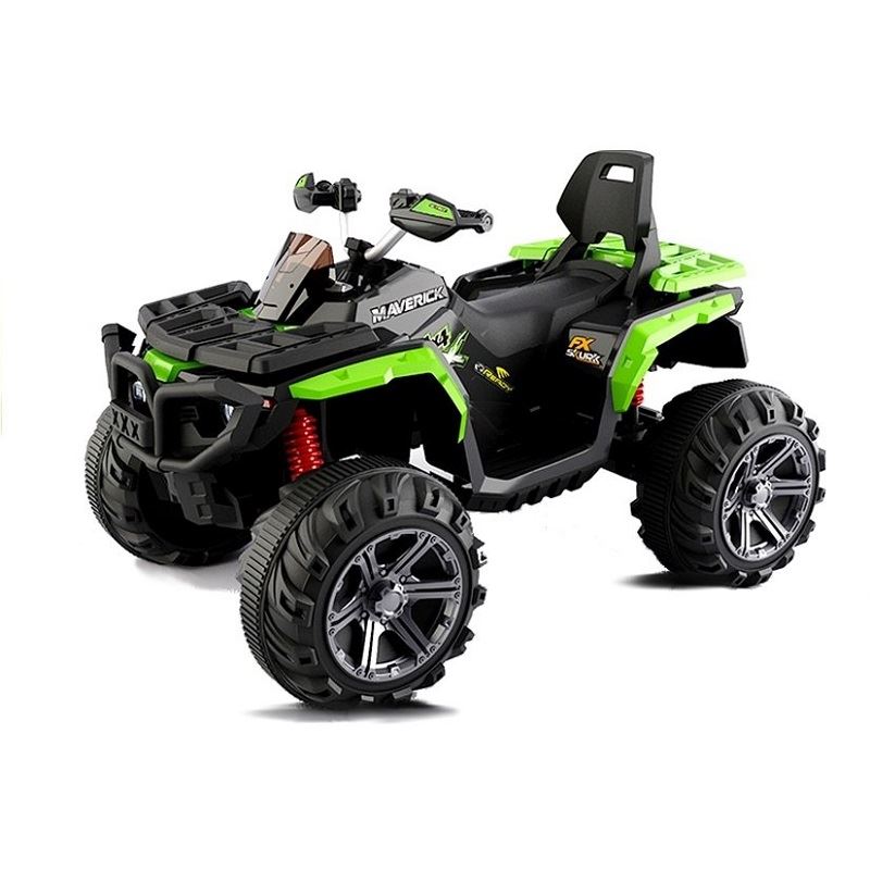 LeanToys Elektrická štvorkolka BBH3588, 4x 45W motor, EVA kolesá, zelená l2516