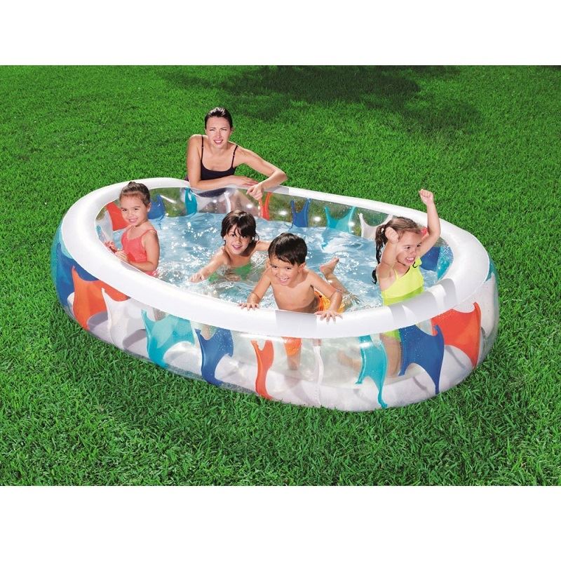 Bestway Nafukovací bazén Elipsa 229x152 cm, 54066