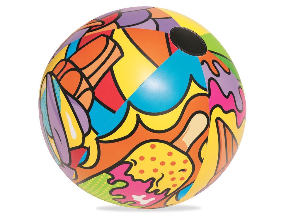 Bestway Nafukovacia lopta ART Dizajn 91cm, 31044