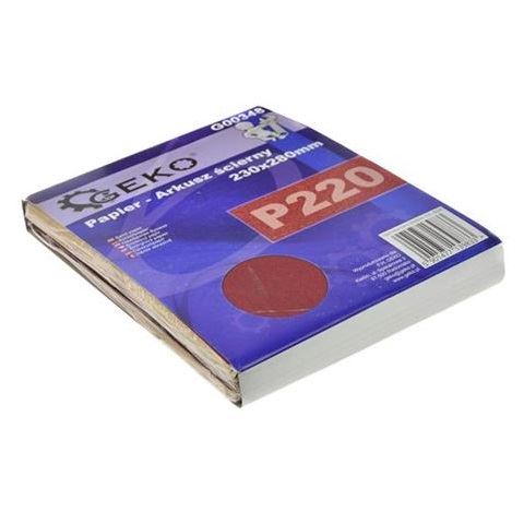 Brúsny list 230x280mm P220 - GEKO G00348