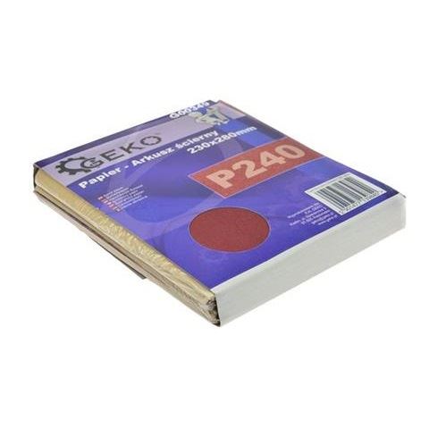 Brúsny list 230x280mm P240 - GEKO G00349