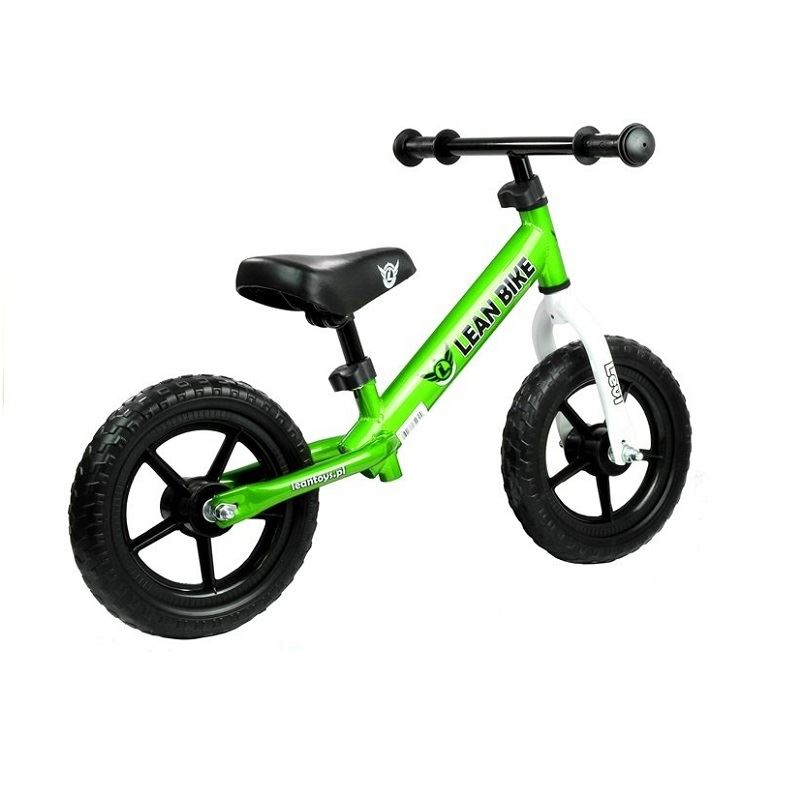 LeanToys Odrážadlo Levi 12" zelené l2612