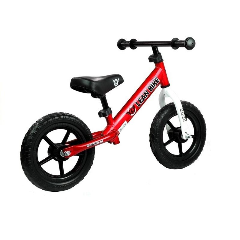 LeanToys Odrážadlo Levi 12" červené l2611