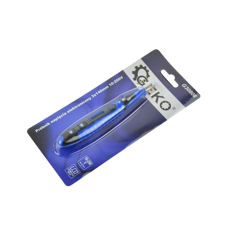 Skúšačka napätia elektronická 3x140 mm 10-250 V - GEKO G30808