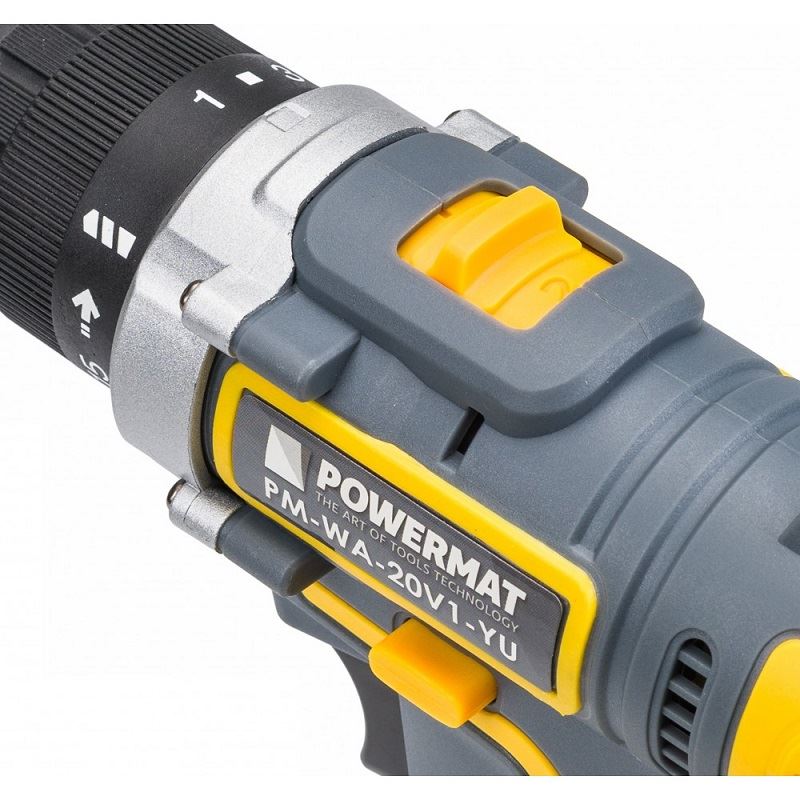 AKU skrutkovač s príklepom PM-WA-20V1-YU - POWERMAT