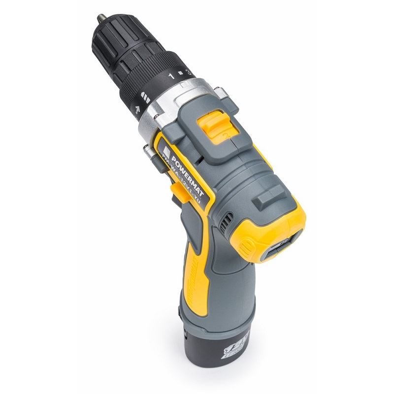 AKU skrutkovač s príklepom PM-WA-12V1-YU - POWERMAT