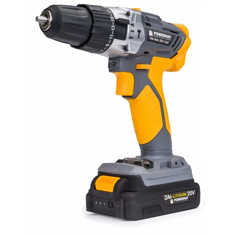 AKU skrutkovač s príklepom PM-WA-20V-2AT - POWERMAT