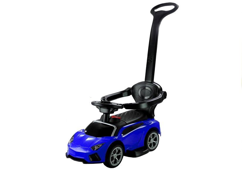LeanToys L3933 Detské odrážadlo s chodítkom BDQ5188 - modré