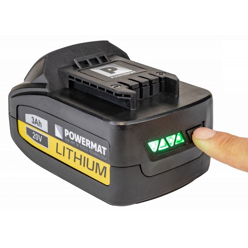 AKU rázový uťahovák PM-AKU-20V-3A 3Ah 20V - POWERMAT