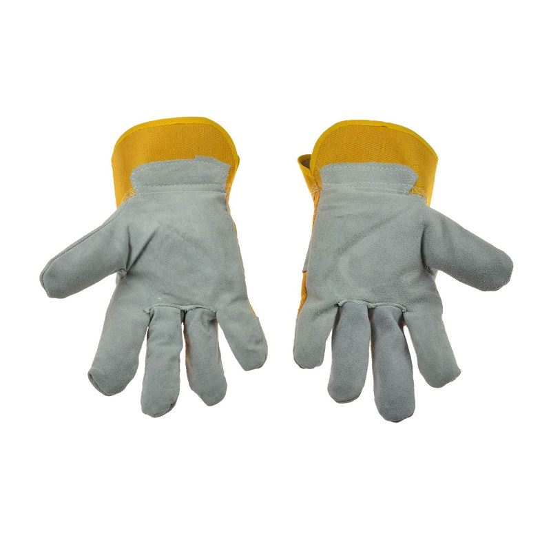 Kožené pracovné rukavice kombinované 10.5“ - GEKO G73545