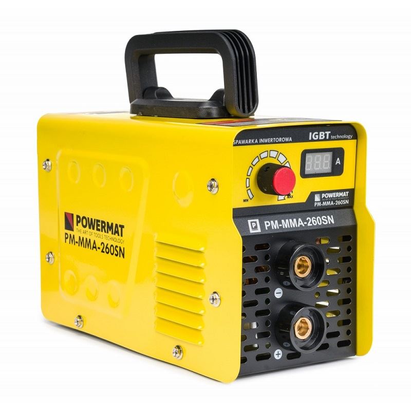 Invertorová elektródová zváračka 260A IGBT PM-MMA-260SN - POWERMAT
