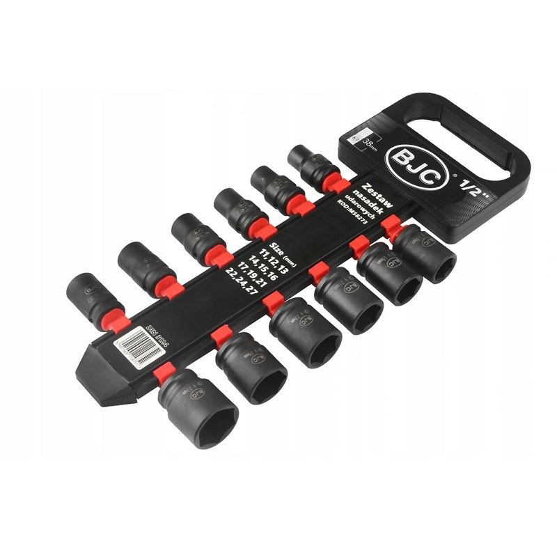 Sada 12 ks kovaných nástrčných kľúčov 1/2" 11-27mm - BJC M58273