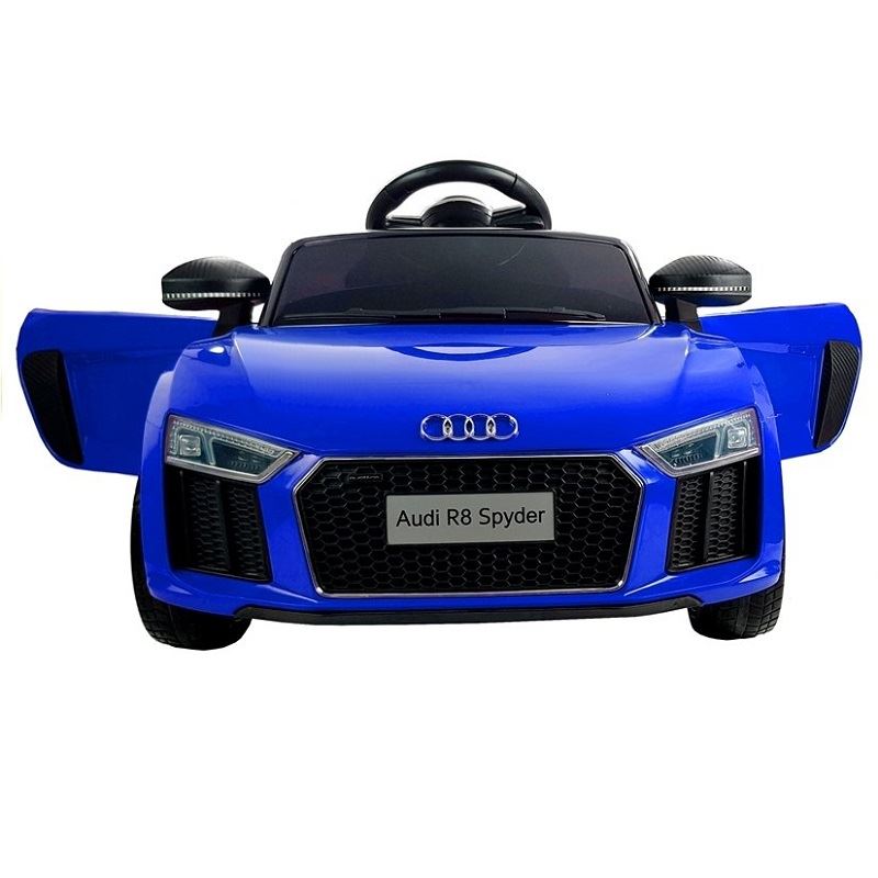 LeanToys Elektrické autíčko Audi R8, 2x45W motor, modré