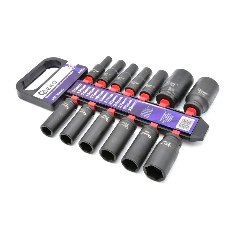 Sada 13ks kovaných nástrčných kľúčov 1/2" 10-32mm - GEKO G10512