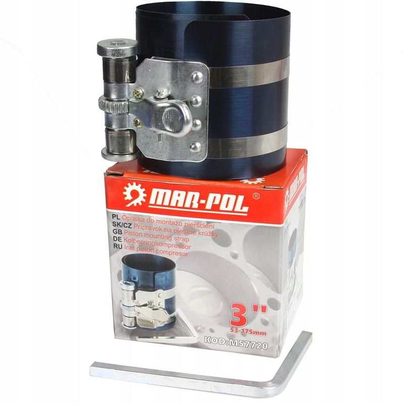 Opasok na piestné krúžky 3"x53-175mm - MAR-POL M57720