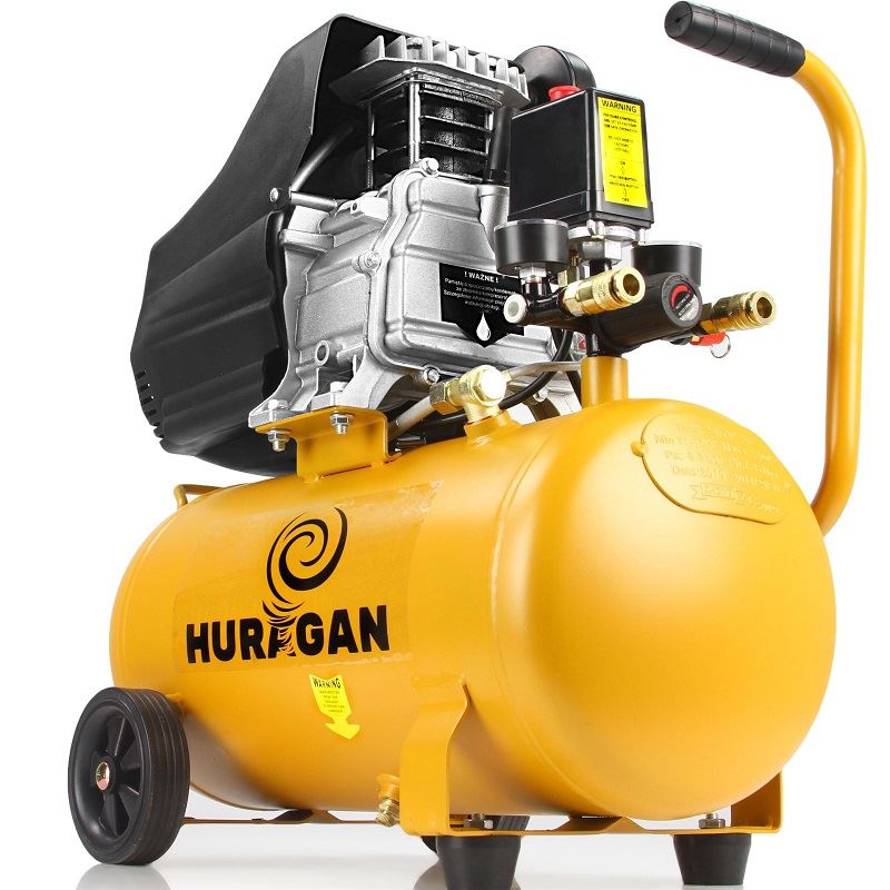 Olejový kompresor 24L 2HP - HURAGAN M88000N