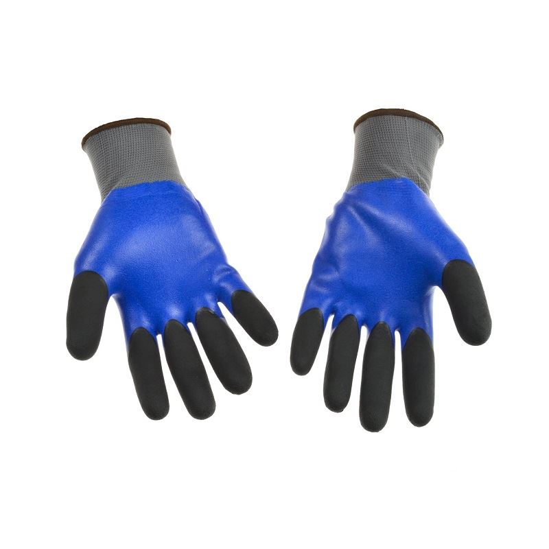 Pracovné rukavice 3/4 LATEX 9“ posilnené - GEKO G73576