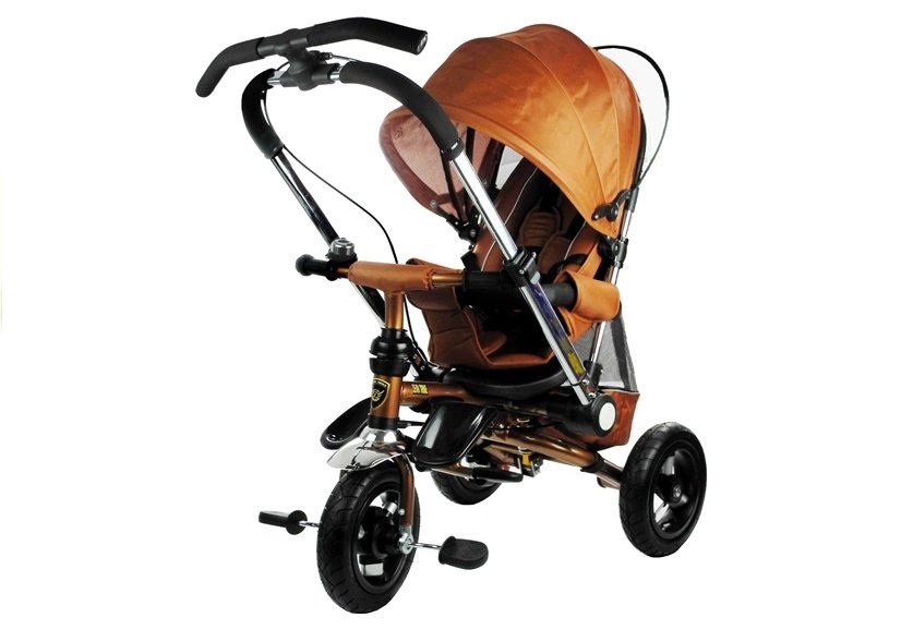 Leanbike PRO600 detská trojkolka - modrá L2600