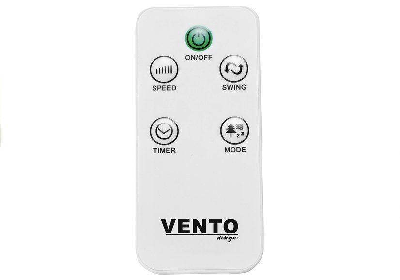 Stĺpový ventilátor Vento s diaľkovým ovládaním 79cm 40W
