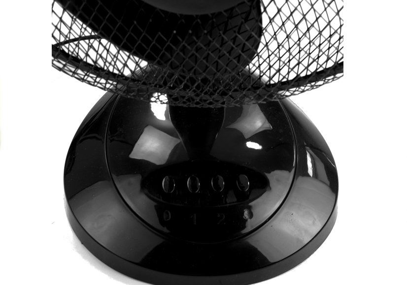 Stolový ventilátor Vento 30cm 40W čierny