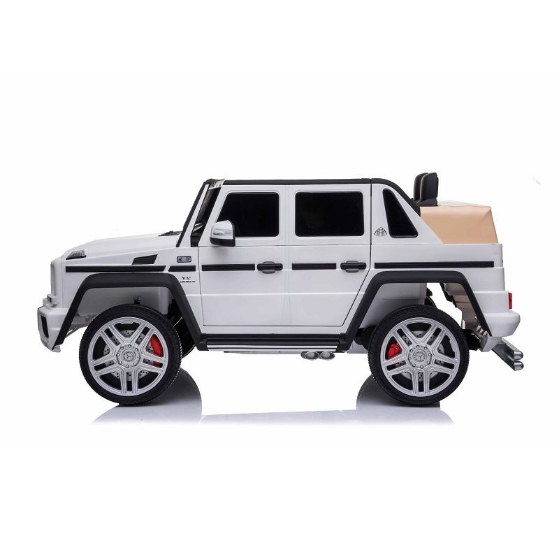 Elektrické autíčko Mercedes G650 MAYBACH, 12V, biela