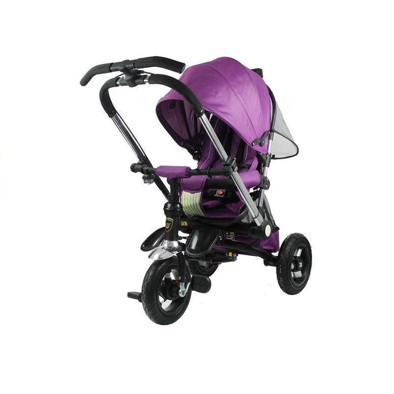 LeanToys Detská trojkolka PRO700, fialová