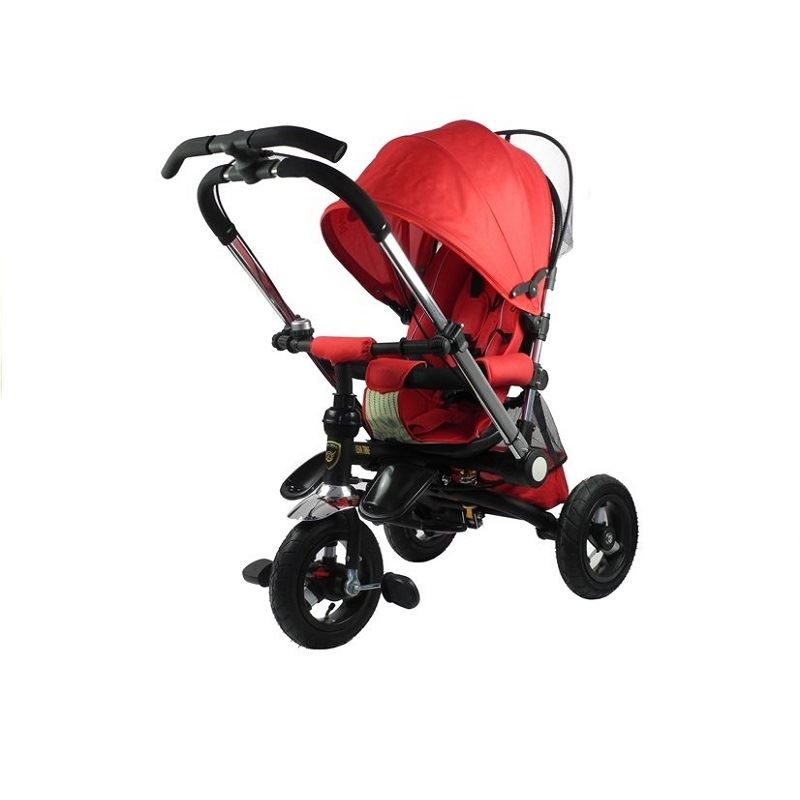 LeanToys Detská trojkolka PRO700, červená