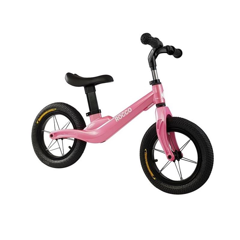 LeanToys Odrážadlo Rocco 12" ružová l5277