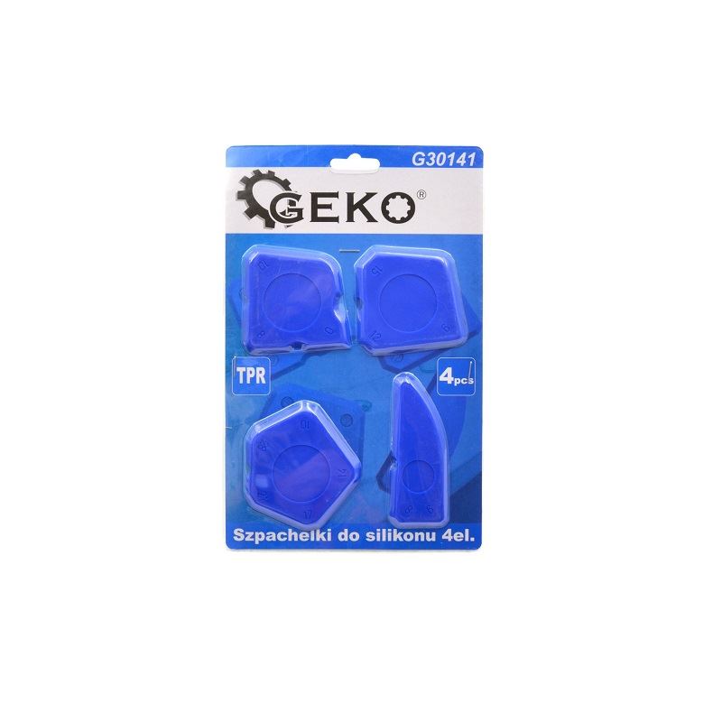 Špachtľa na silikón 4 ks - GEKO G30141