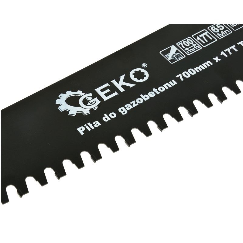 Ručná píla na pórobetón 700mm 34/17T 65Mn Teflon - GEKO G33122