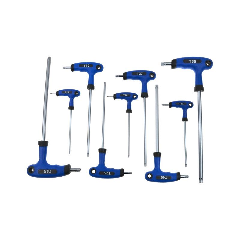 Sada torx skrutkovačov typu T 9ks - GEKO G30587
