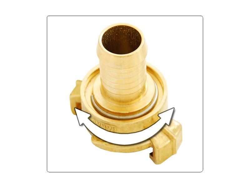 Rýchlospojka GEKA s otočným hrdlom 3/4'' / 19 mm